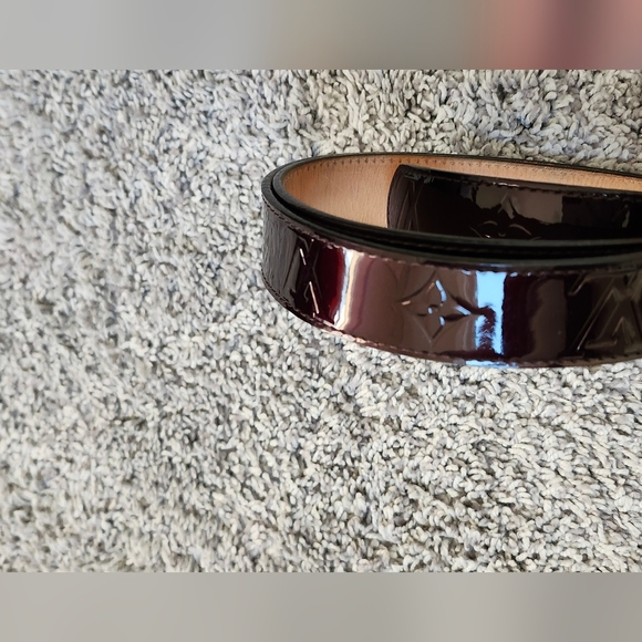 Louis Vuitton Vernis Monogram amarante belt size 80/32 - Picture 3 of 5